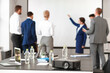 © Pixel-Shot - Video projector on table in conference hall