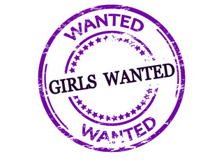 Wall Mural - Girls wanted