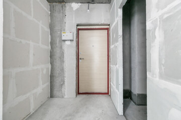 new apartment without finishing