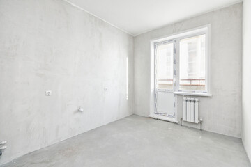 new apartment without finishing