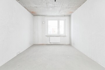 new apartment without finishing
