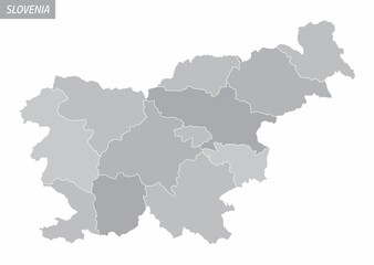  Slovenia grayscale map