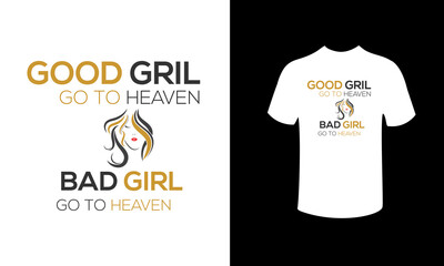 t shirt design gril.