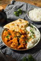 Sticker - Homemade Indian Butter Chicken with Rice