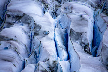 blue ice texture