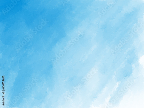 シンプルな水彩イラスト 青 背景や壁紙に Illyustraciya Stock Adobe Stock