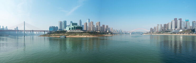 Wall Mural - Modern metropolis skyline, Chongqing, China