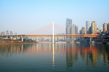 Wall Mural - Modern metropolis skyline, Chongqing, China