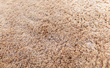 Canvas Print - Terry texture of the rug on the floor.