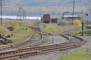 railroad tracks