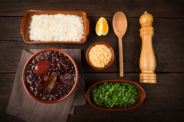 Feijoada, a typical Brazilian food