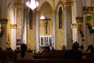 interior of church