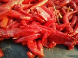 Fototapeta Kuchnia - red hot chili peppers