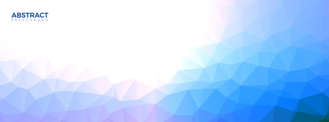 Abstract low poly color gradient vector background template