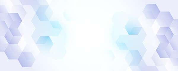 hexagonal abstract technology background. Vector Illustration