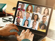 © Prostock-studio - Unrecognizable Man Making Video Chat On Laptop With Diverse Multiethnic Colleagues