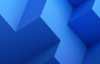 © VAlex - Abstract 3d render, blue geometric background design with cubes