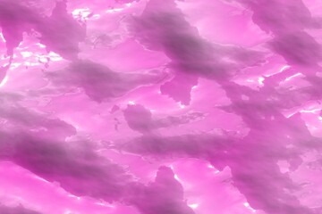 Sticker - beautiful pink fluid surface digital graphic backdrop illustration