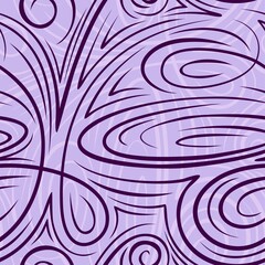 Poster - The seamless violet background with pattern.