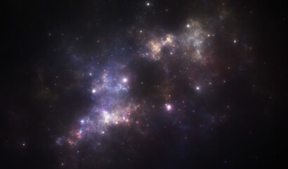 Wall Mural - Galaxy Starfield