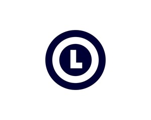 L OL LO letter logo design vector template