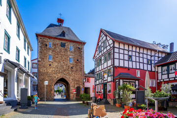 Tor, Bad Münstereifel, Eifel, Deutschland 