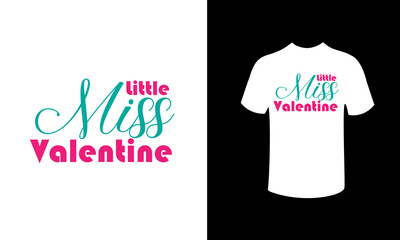 Wall Mural - little miss  t-shirt design.