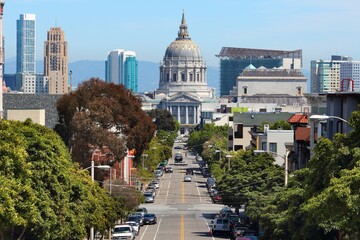 Wall Mural - San Francisco city hall