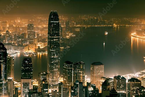 Hong Kong City View; From Victoria Peak © joeycheung