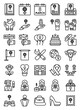 © lukpedclub - International Women's Day related line icon set 2