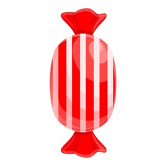 Wall Mural - Festive candy icon. Cartoon of festive candy vector icon for web design isolated on white background