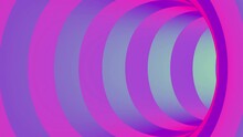 Seamless Loop Motion Background With Purple Stripes