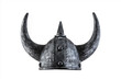 Viking horned helmet isolated on white background with clipping path