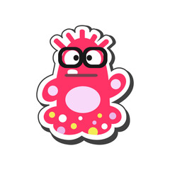 Poster - Cartoon Monster Icon