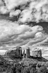 Sticker - USA, Arizona, Sedona, Cathedral Rock