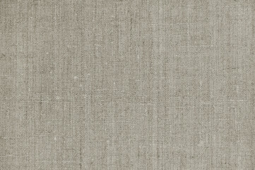 Wall Mural - Natural light pastel pale grey taupe tan rustic flax fiber linen fabric swatch texture vertical pattern, horizontal bright rough vintage textile background macro closeup, crumpled textured burlap