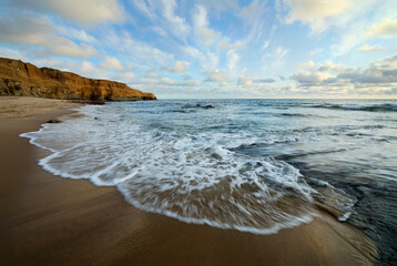 Poster - USA, California, San Diego. Beach at Sunset Cliffs Park.