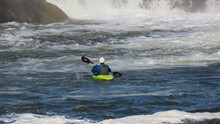 Kayaking The Potomac At Great Falls
