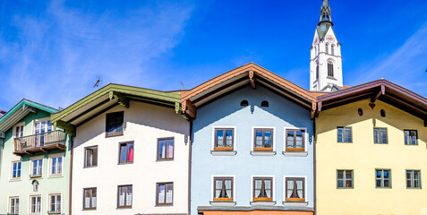 Poster - famous old town of Bad Tolz - Bavaria