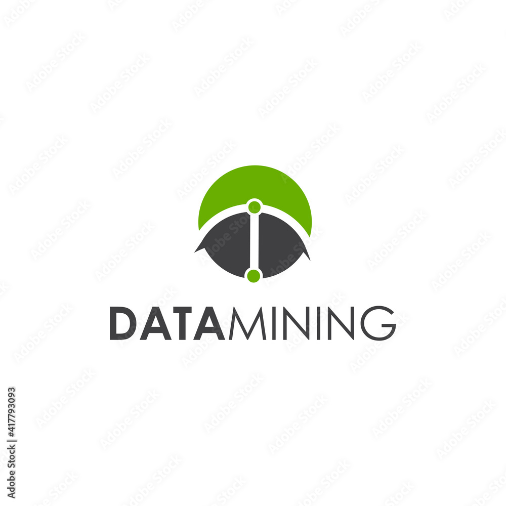 Data Mining Logo Symbols Templates Tech