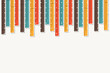 Colorful stripes background. Minimalist artwork poster. design for web banner, wallpaper, fabric print
