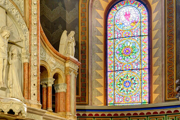 Szeged, Interior of the Cathedral, HDR Image