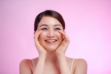 Poster - Beautiful Woman with Clean Fresh Skin