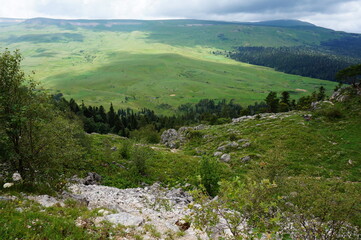 Sticker - landscape in the mountains