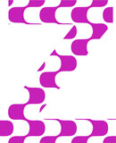 Fototapeta Motyle - creative text logo z