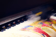 © Aleksandr Matveev - Industrial printing modern digital inkjet printer Industrial printing modern digital inkjet printer