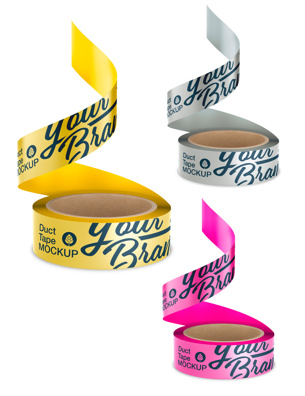 Matte Duct Tape Mockup Шаблон Stock | Adobe Stock