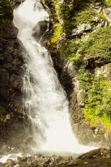 Sticker - Mesmerizing view of a beautiful landscape, waterfall of Kumrat Valley