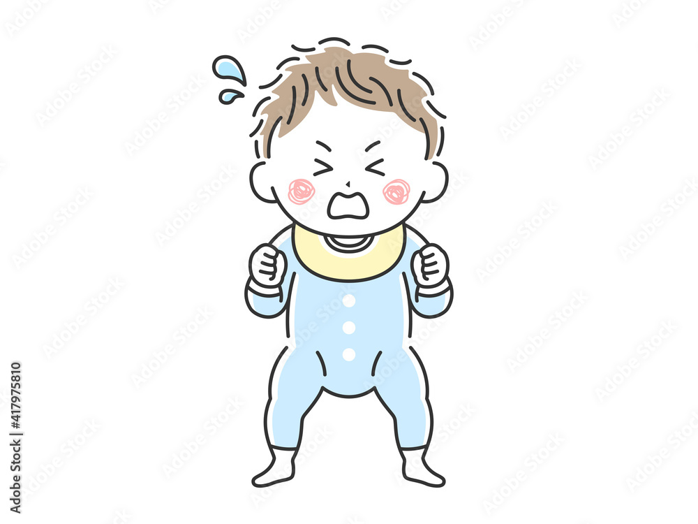 立って泣いている赤ちゃんのイラスト Stock Gamesageddon 立って泣いている赤ちゃんのイラスト Stock Gamesageddon