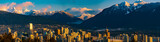 Fototapeta Tęcza - Panorama of Vancouver, BC. 